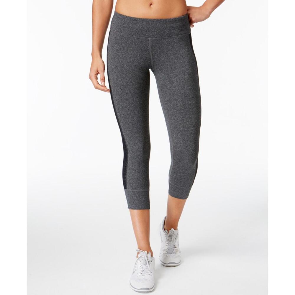 Ideology Womens Cropped Fitness Athletic Leggings Size S